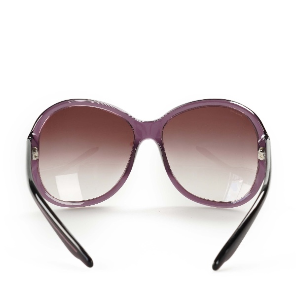 Prada - Purple Acetate Frame Oversized Tinted Sunglasses